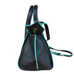 Vivienne Westwood Navy Leather Two Way Bag