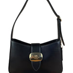 Coach Black Leather Eliza Shoulder Bag