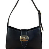 Coach Black Leather Eliza Shoulder Bag