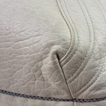 Fendi Vintage White Nappa Leather Spy Shoulder Bag