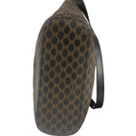 Celine Coated Canvas Stripped Macadam Crossbody