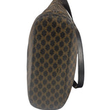 Celine Coated Canvas Stripped Macadam Crossbody