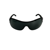 Chanel Black Quilted Y2K Wide Frame Sunglasses