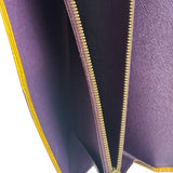 Louis Vuitton Yellow Epi Leather Long Wallet