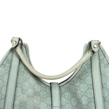 Gucci Green GG Monogram Guccissima Jackie Hobo Bag