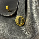 Hermes Black Clemence Lindy 26