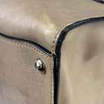 Prada Beige Glace Calf Twin Tote