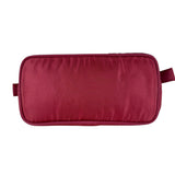 Prada Red Nylon Cosmetic Clutch