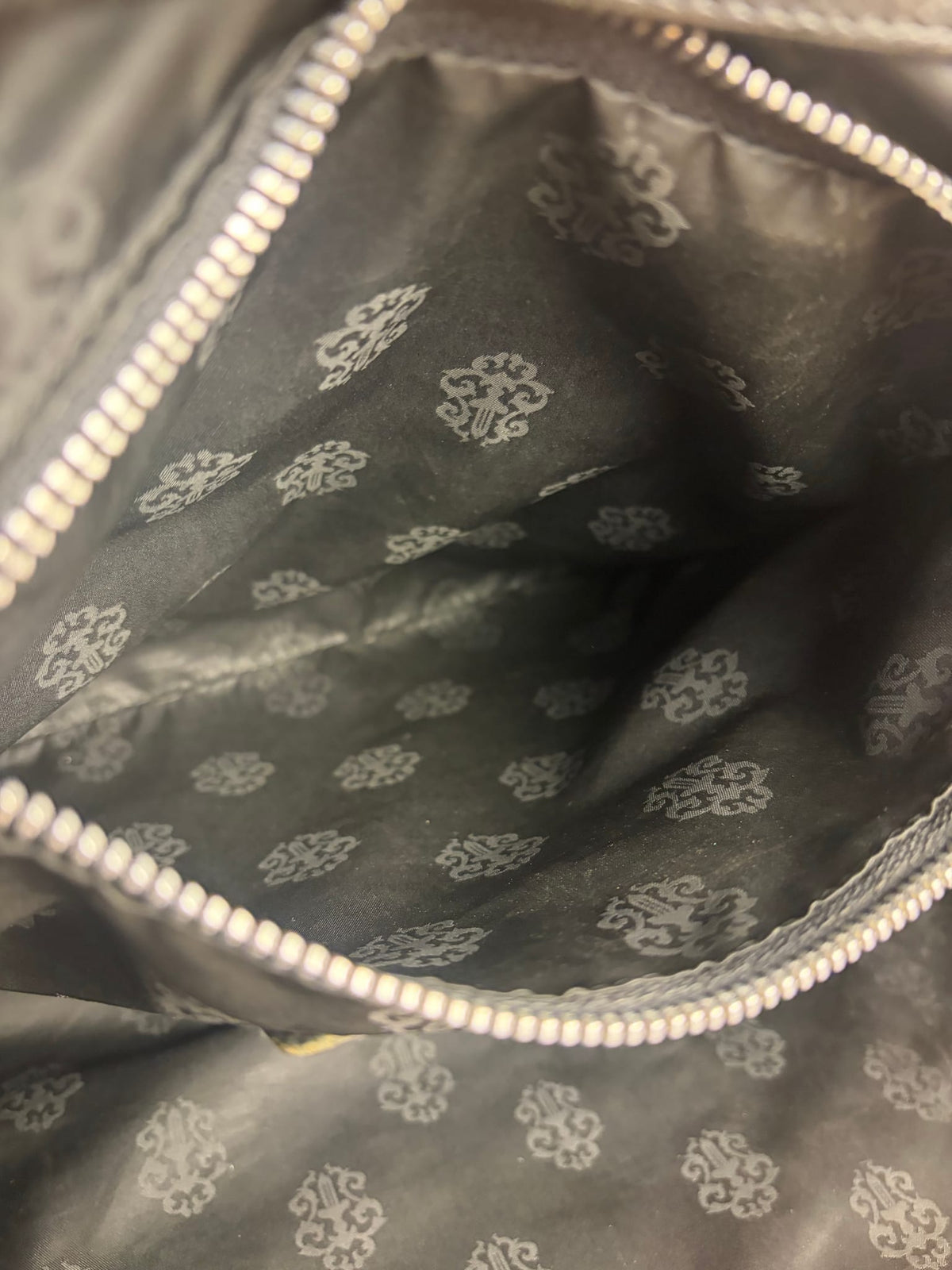 Chrome Hearts Black Leather Large Tote