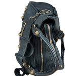 Balenciaga Black Leather Giant Gold City Two-Way Bag 21