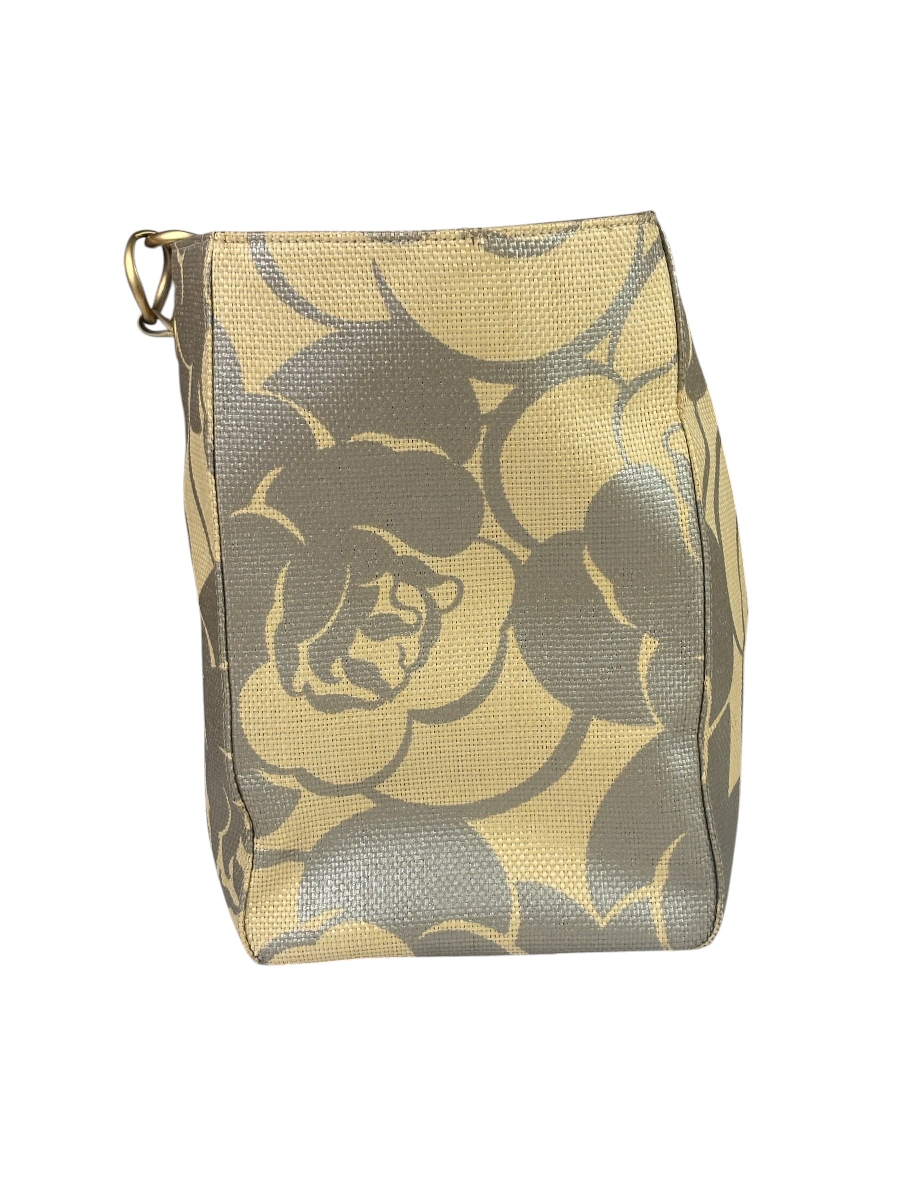 Chanel Camellia Raffia Tote 2004