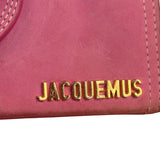 Jacquemus Pink Nubuck Le Porte Hand/Shoulder Bag
