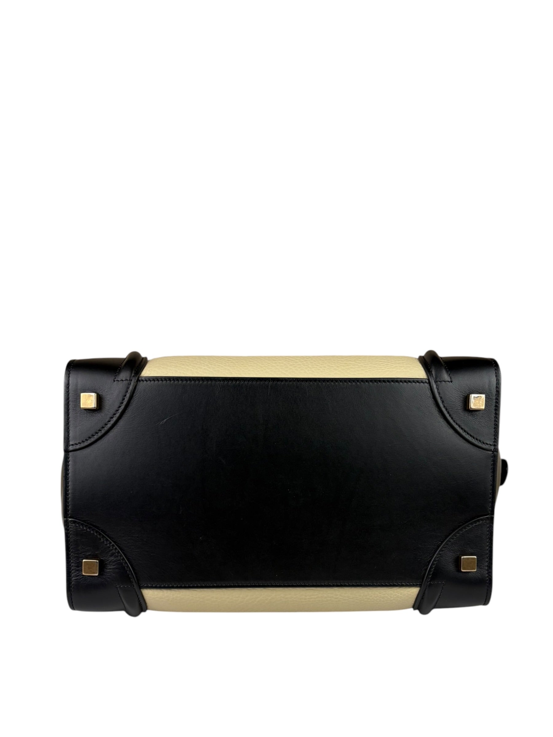 Celine Tri-Color Luggage Tote Bag