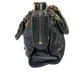 Balenciaga Charcoal Le City Small Two-Way Bag