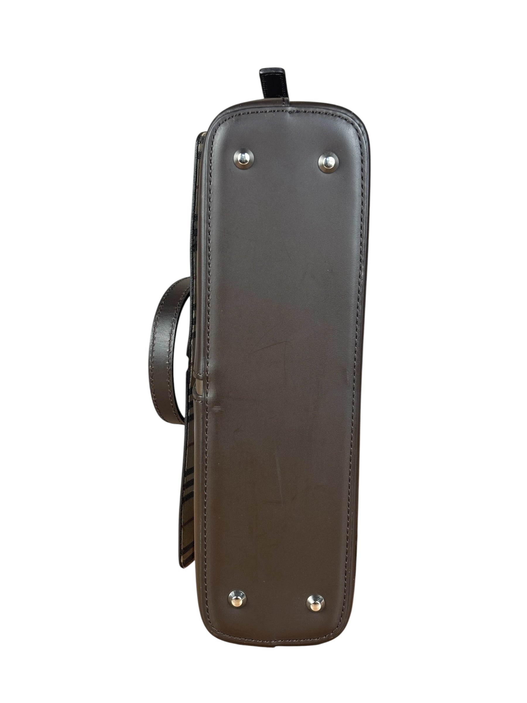 Burberry Brown Leather Shoulder Bag