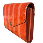 Louis Vuitton Monogram Vernis Striped Long Wallet