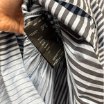 Prada Blue Sleeveless Striped Dress