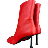 Balenciaga Red Anatomic Bootie