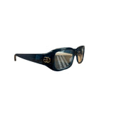 Gucci Interlocking G Transparent Rectangle Glassess GG14060