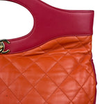 Chanel 31 Pink Leather Quilted Shopping Clutch Shoulder Bag 2018