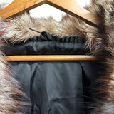 Vintage Rotiny Brown/White Saga Fox Fur Coat