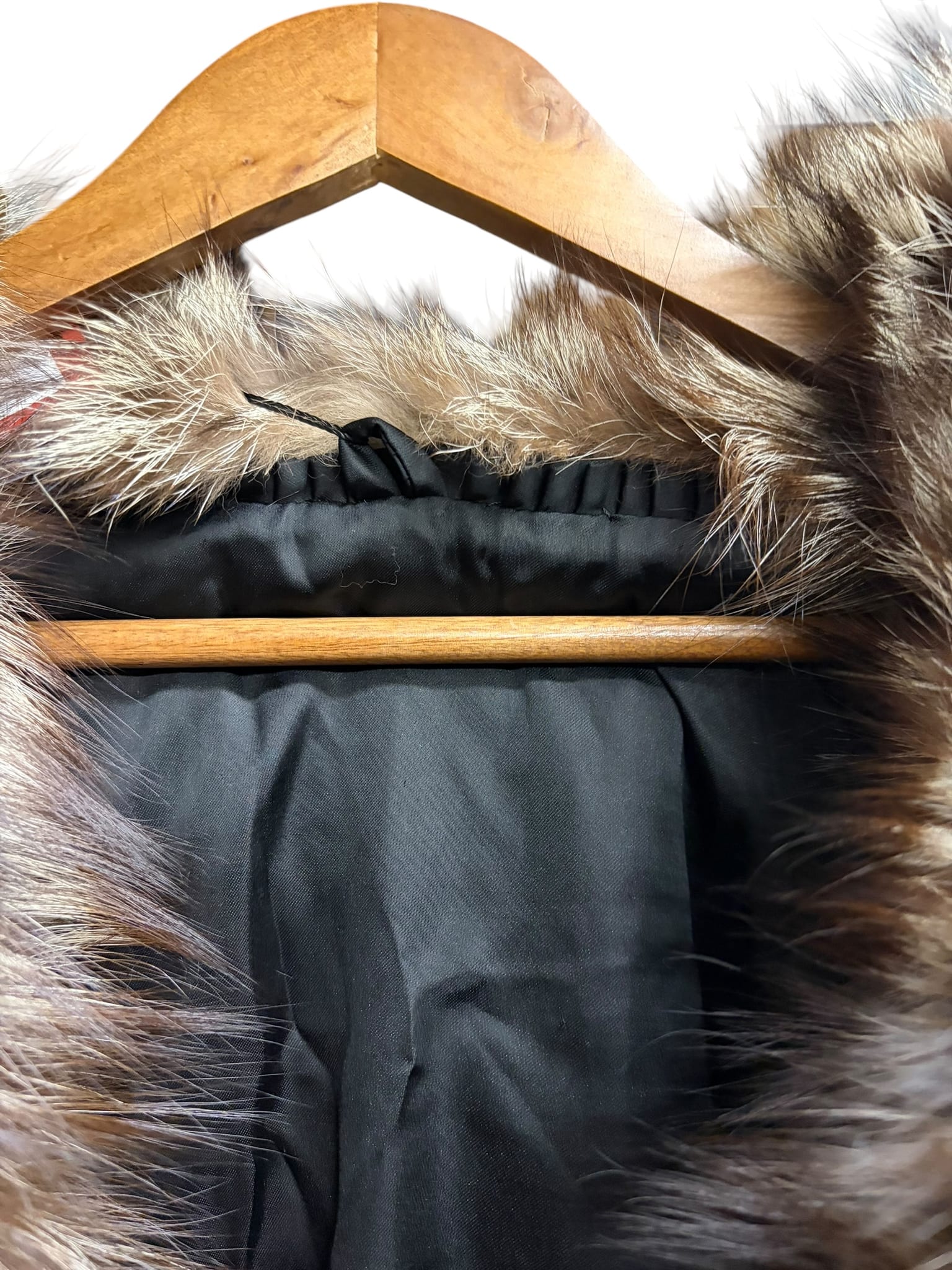 Vintage Rotiny Brown/White Saga Fox Fur Coat