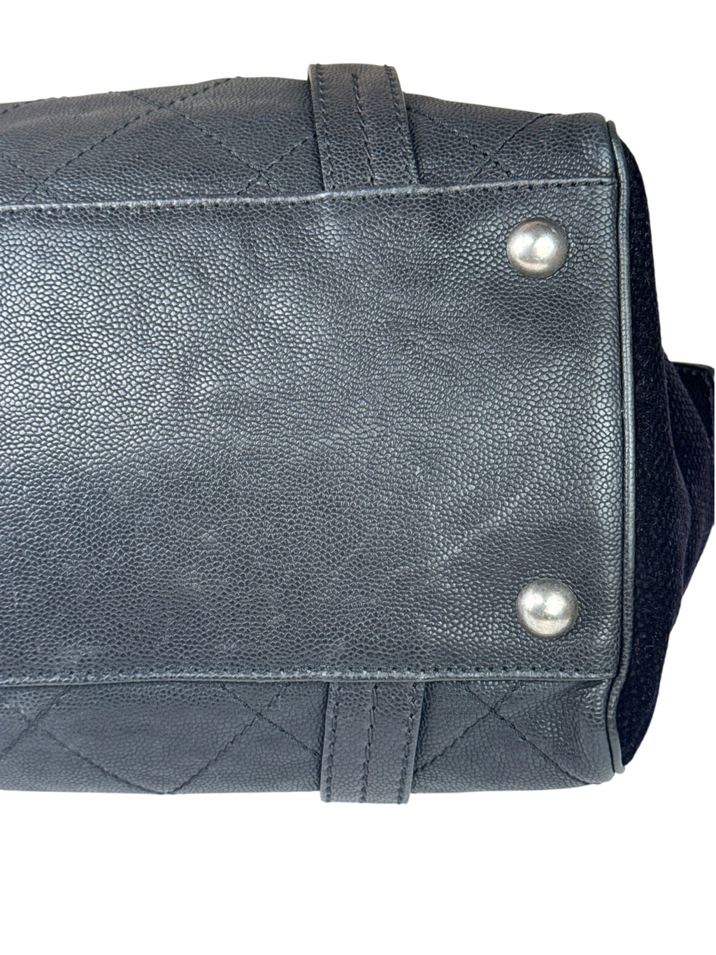Chanel Black Quilted Leather Reissue 2.55 Bowling Bag 2006