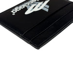 Balenciaga Black Leather Logo Card Holder