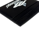 Balenciaga Black Leather Logo Card Holder