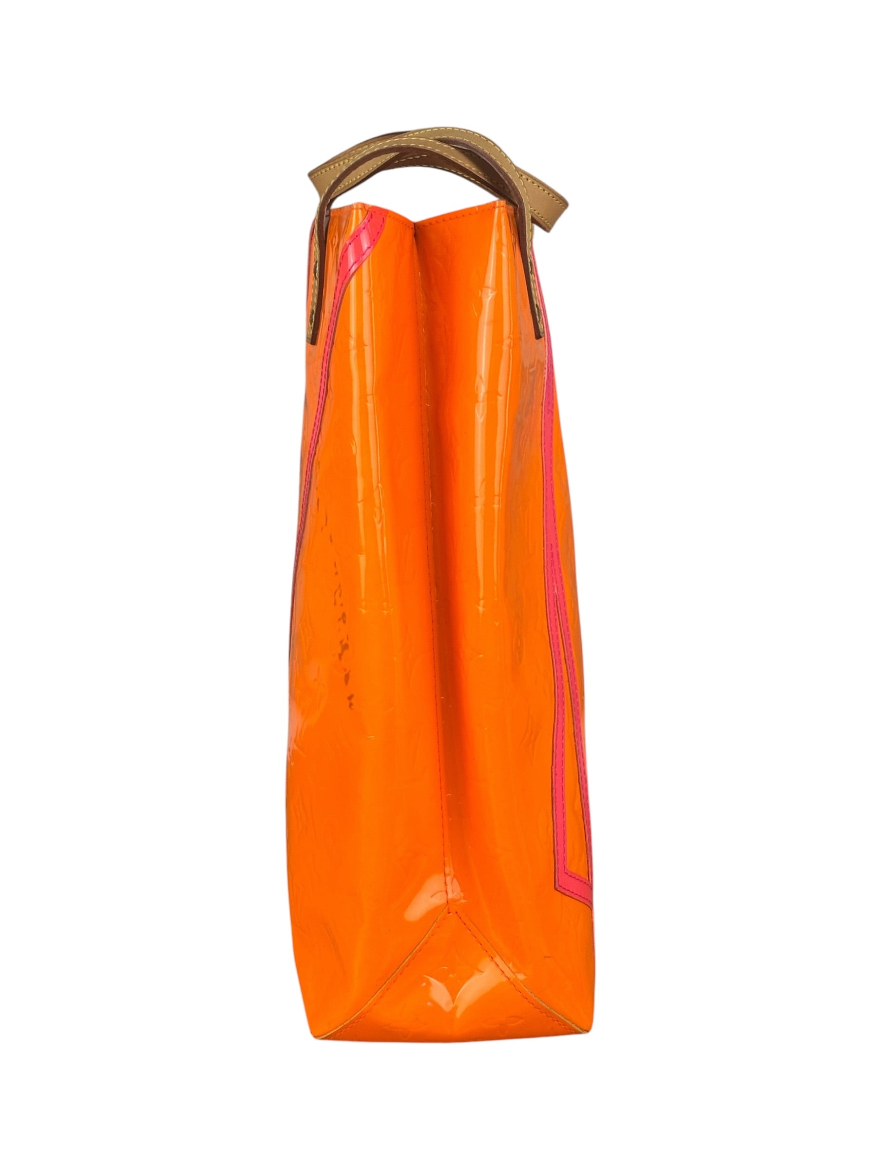 Louis Vuitton x Robert Wilson Monogram Fluo Vernis Reade Tote Bag MM