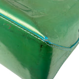 Louis Vuitton Vintage Teal Monogram Vernis Wilshire PM Tote