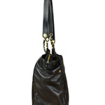 Chanel Black Quilted Leather Chain Shoulder Tote '94-'96