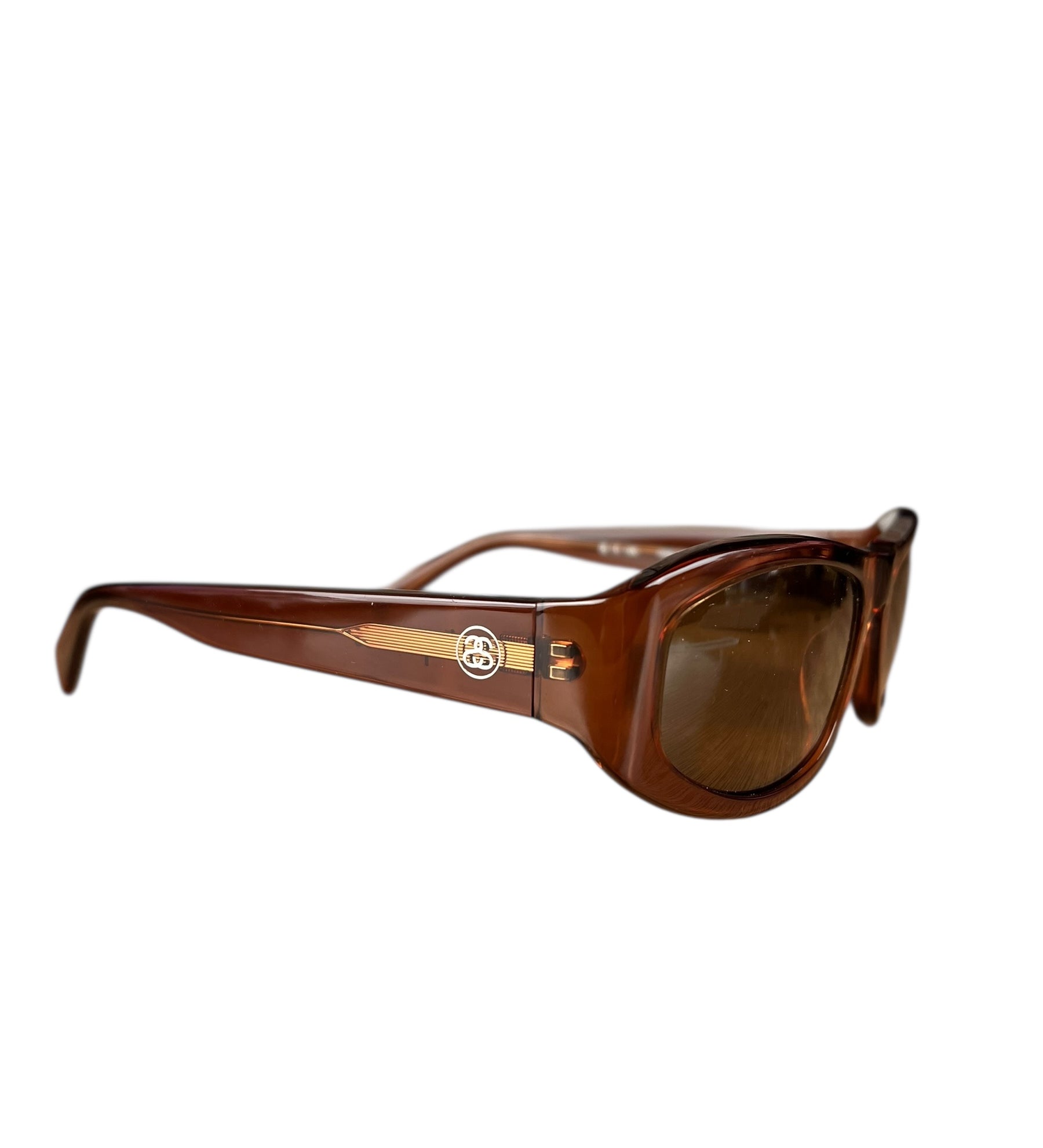 Stussy Brown Frame Sunglasses