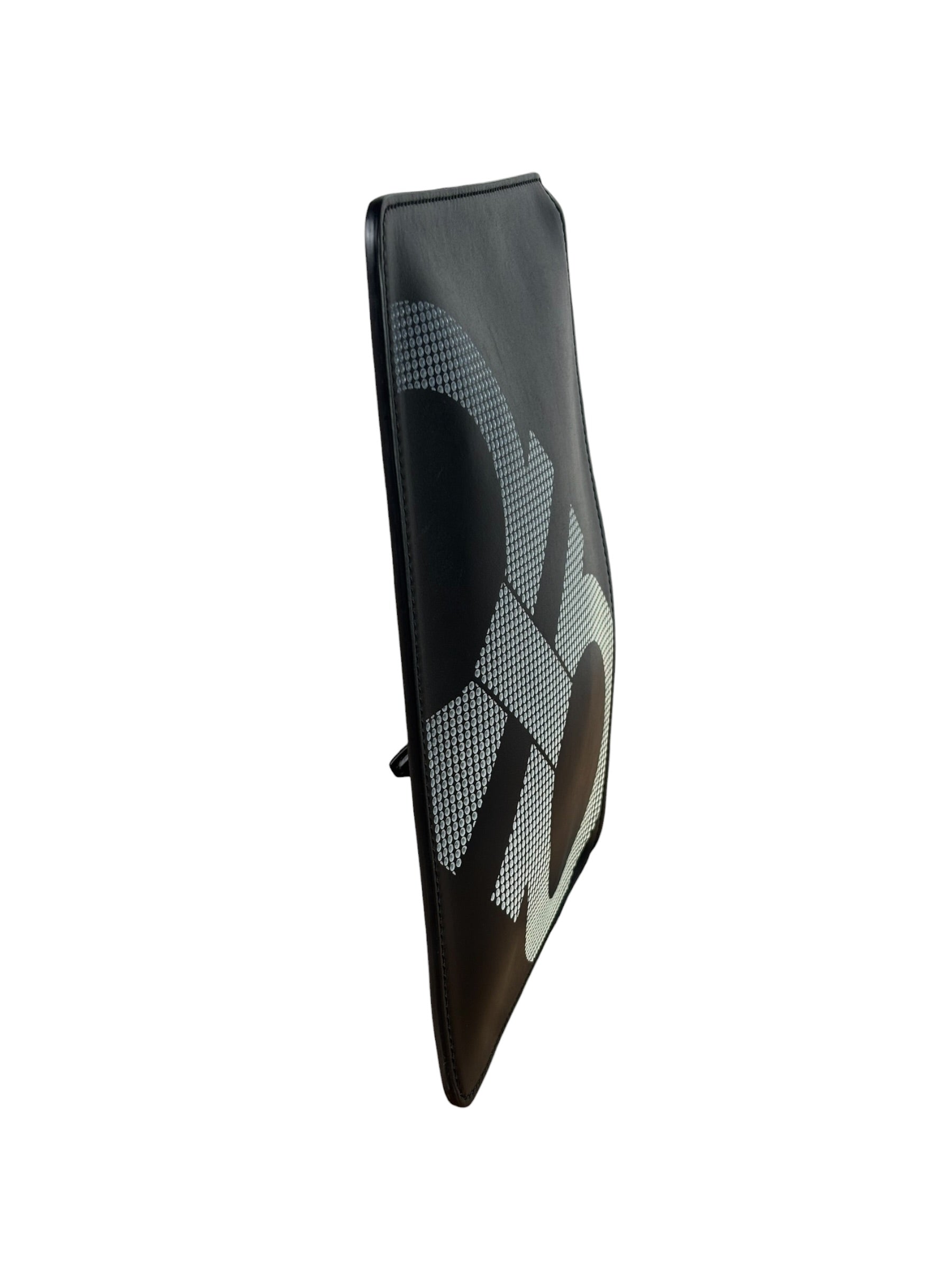 Salvatore Ferragamo Black Leather Clutch