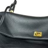 Balenciaga Large Rodeo Leather 2Way Handbag Black