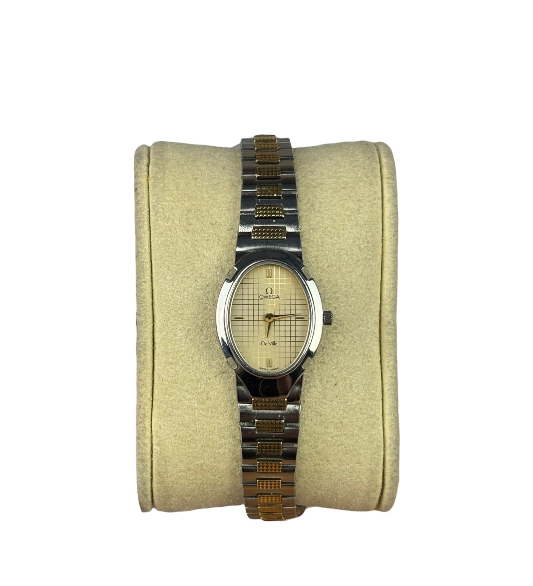 Omega De Ville Vintage 2 Tone Oval Dial
