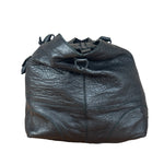 Bottega Veneta Vintage Black Leather Cervo Cocker Hobo Bag