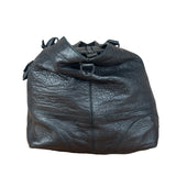 Bottega Veneta Vintage Black Leather Cervo Cocker Hobo Bag