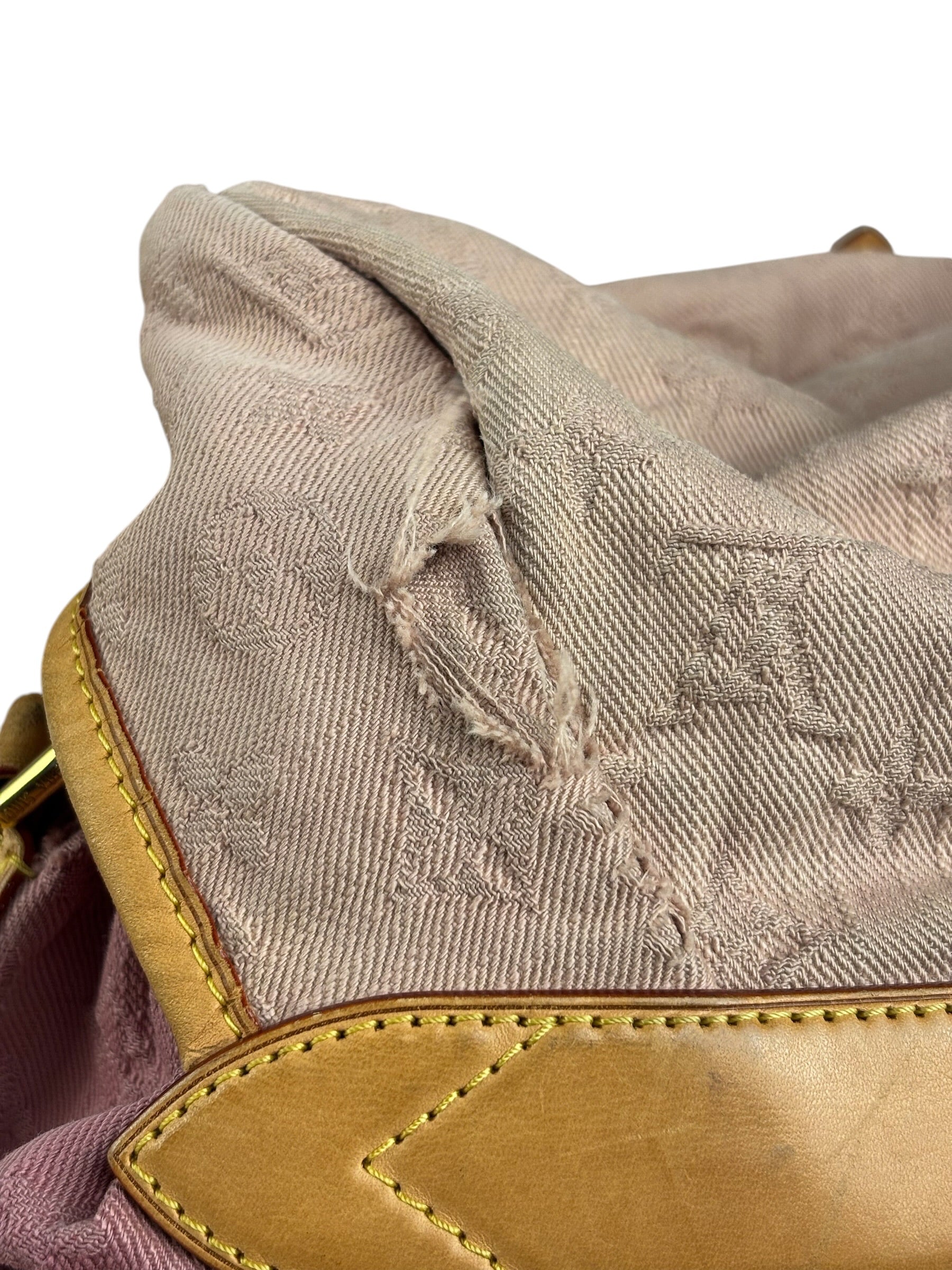 Louis Vuitton Bicolor Denim Monogram Sunshine Crossbody Bag