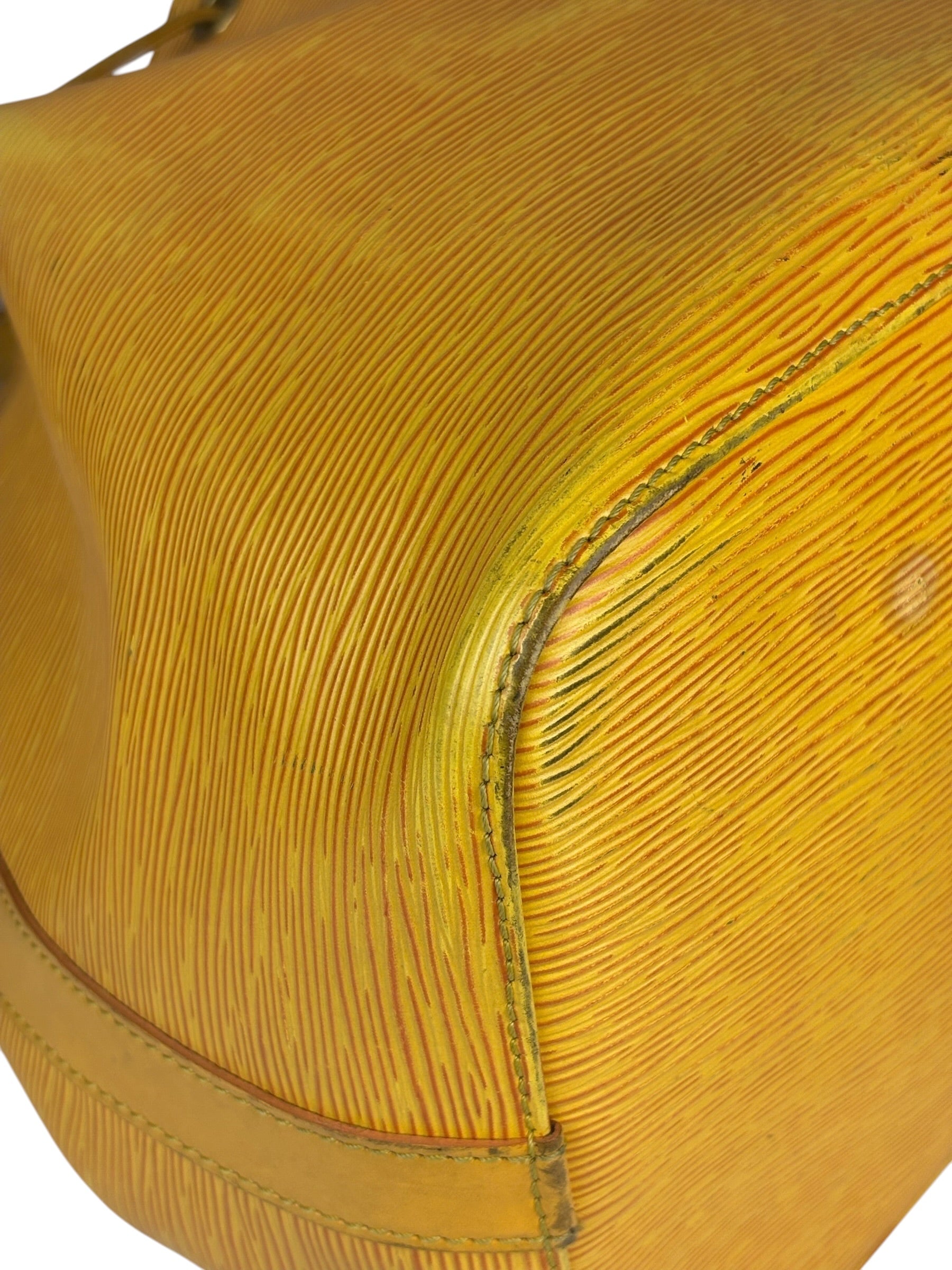 Louis Vuitton Yellow Epi Leather Neo Bucket Bag