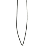 Gucci Sterling Silver Tag Turquoise Enamel Pendant Necklace