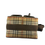 Burberry Vintage Beige/Dark Brown House Shoulder Bag