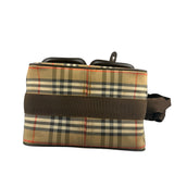 Burberry Vintage Beige/Dark Brown House Shoulder Bag
