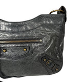 Balenciaga Black Moto Crossbody Bag