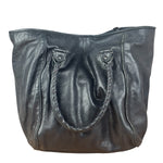 Balenciaga Vintage Black Leather Classic Sunday Tote Bag