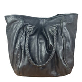 Balenciaga Vintage Black Leather Classic Sunday Tote Bag