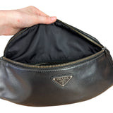 Prada Leather Belt Bag Black