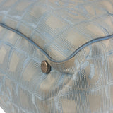 Chanel Blue Leather Trim New Travel Tote Bag 2002