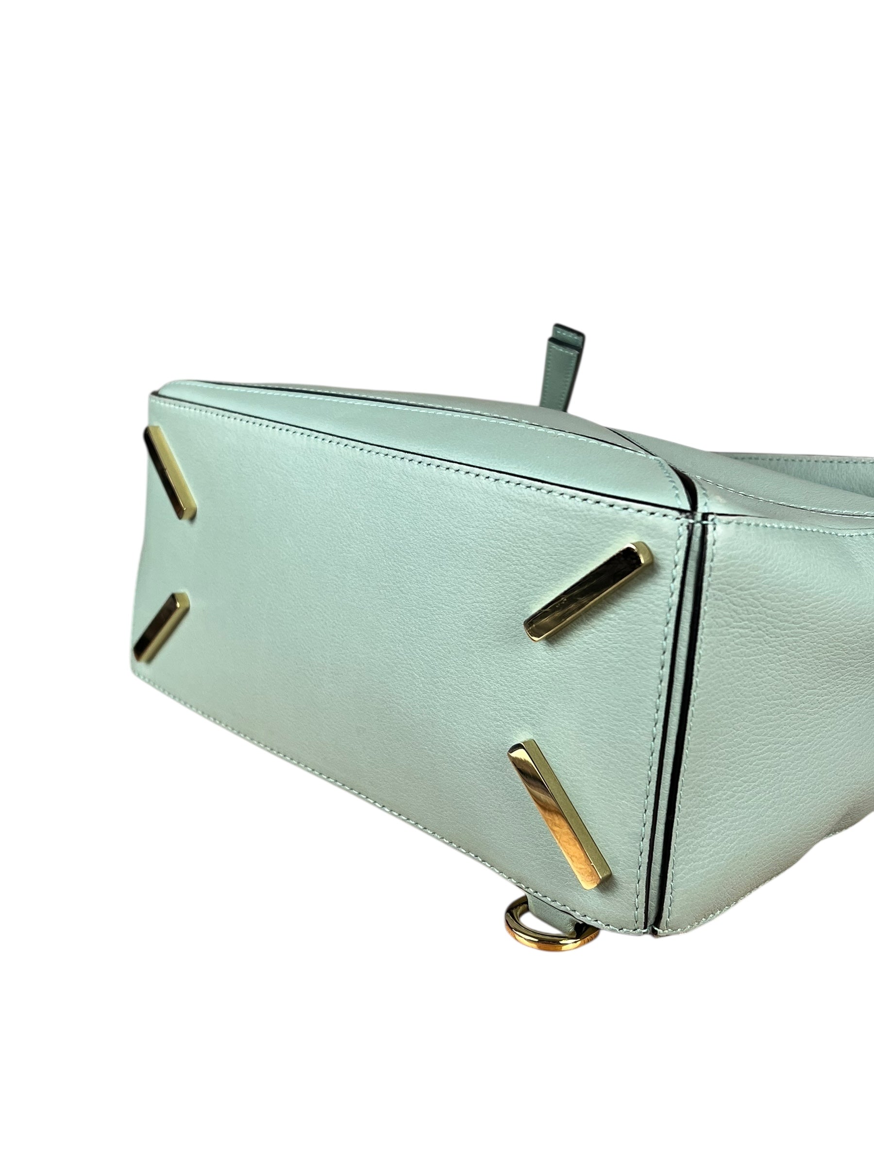 Loewe Green Medium Puzzle Bag