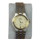 Gucci 9000L 2Tone Cream Stick Dial